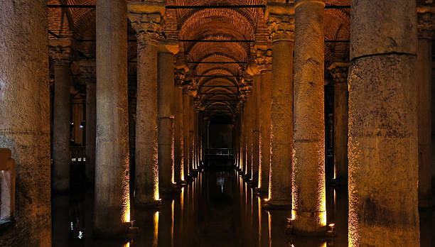 istock The Basilica Cistern - underground water reservoir. Istanbul, Tu 610751244