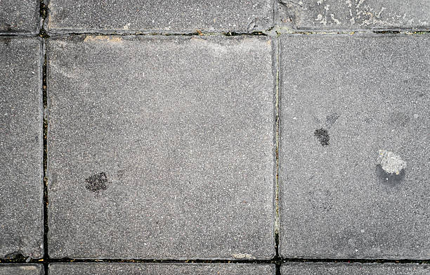 istock Brick stone street footpath for texture background 610753248