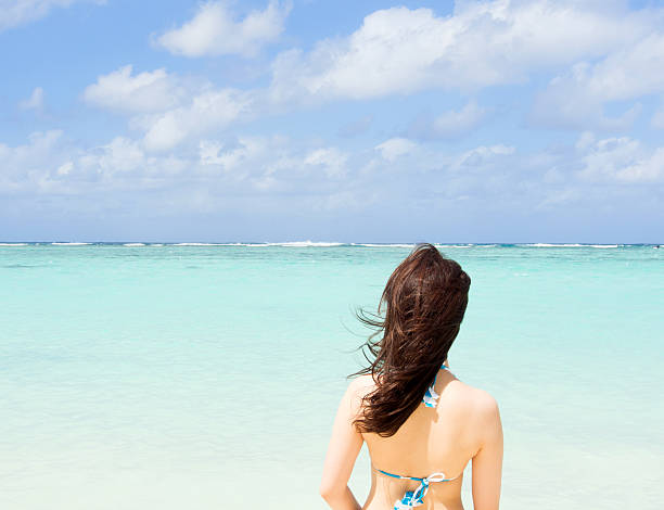 istock Girl on the beach 610755294