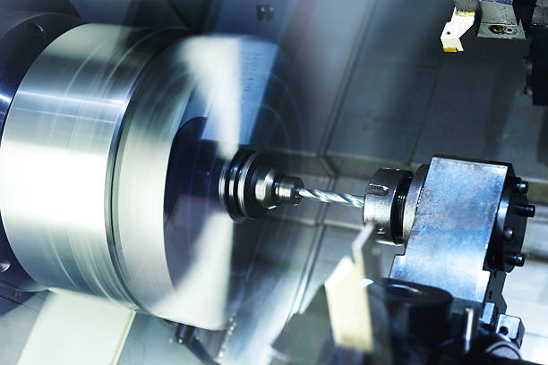 istock Cutters for metal and drill set the CNC machine tool 610763176