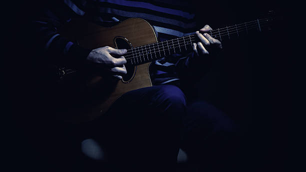 istock Guitar Player And Gypsy Guitar 610770592