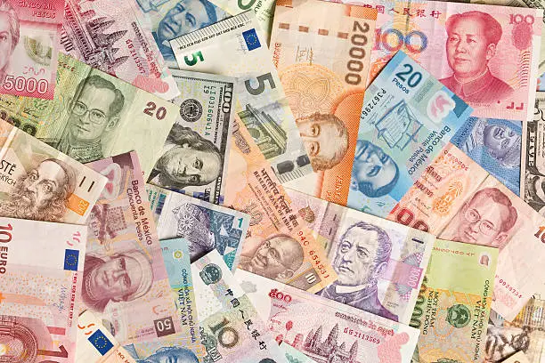 Photo of International Currency Global Money Exchange and Business Finance