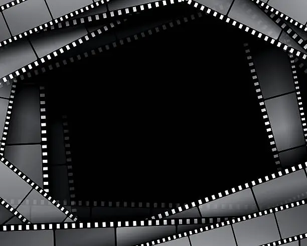 Vector illustration of Filmstrips