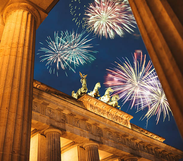 istock New year on the Brandeburg Tor in Berlin 610778286