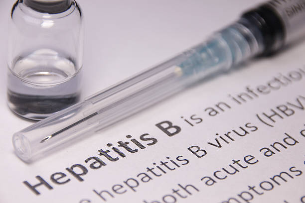 Hepatitis B Vaccine stock photo