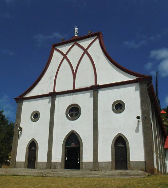istock Catholic Church 1861 Isle of Pines 610785164