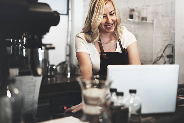 istock Barista Cafe Making Coffee Preparation Service Concept 610785856