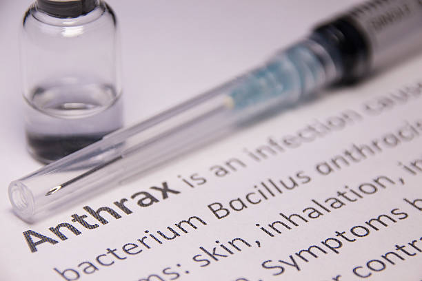 Anthrax Vaccine stock photo