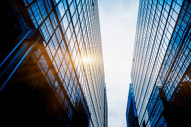 istock facade of moden glass building 610786974