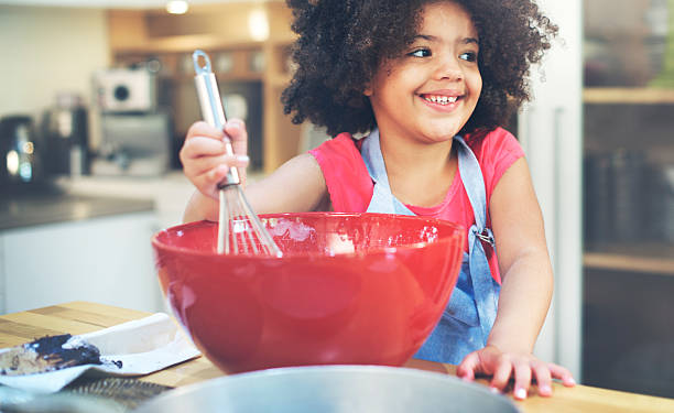 istock Children Cooking Happiness Activitiy Home Concept 610787178