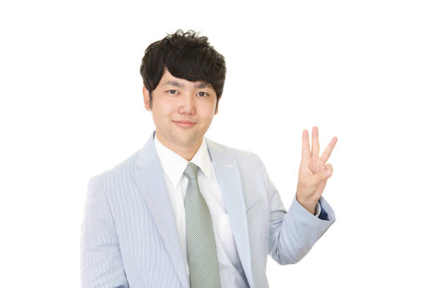 istock Smiling Asian businessman 610790382