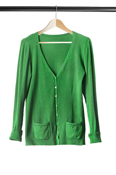 istock Cardigan on clothes rack 610841688