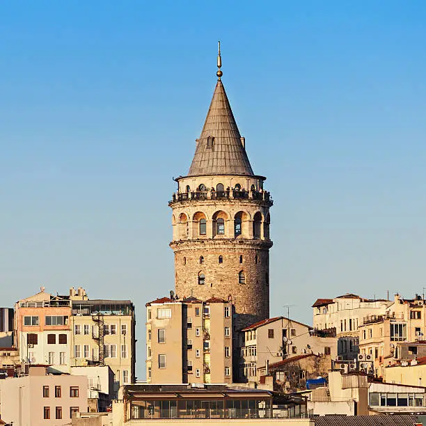 The Galata Tower (Galata Kulesih) called Christea Turris by the Genoese is a medieval stone tower in Istanbul, Turkey