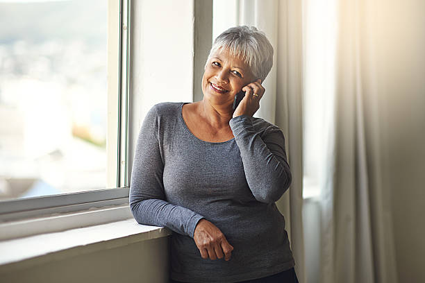 istock Happiness is just a phone call away 610843476