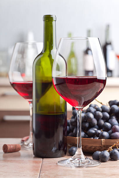istock Glass of red wine 610847434