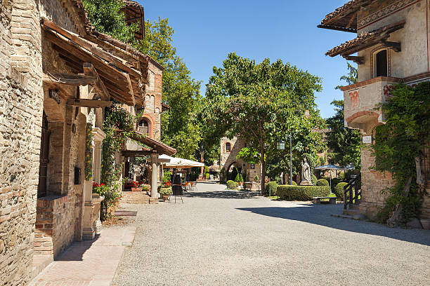 istock Grazzano Visconti village in Italy. 610847458