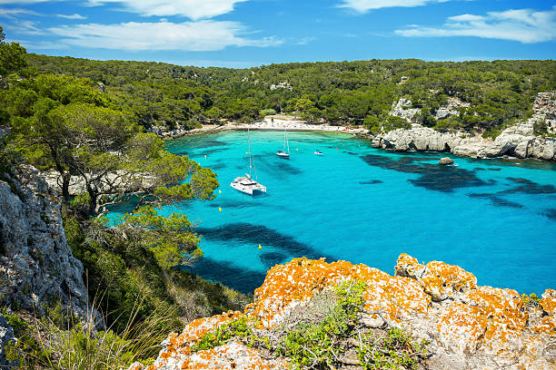 Impressive nature at an balearic island.