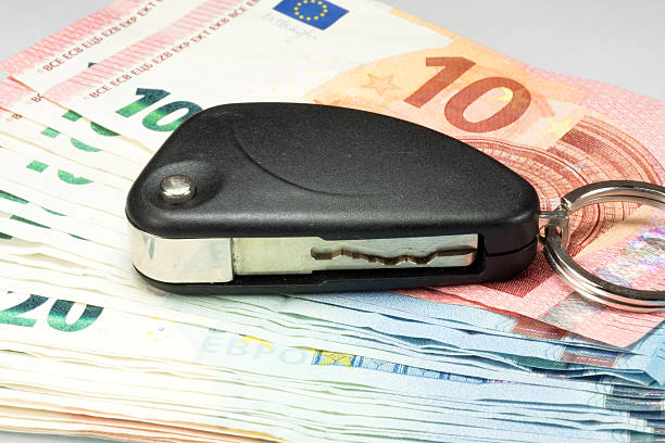 istock Money and car keys 610848918