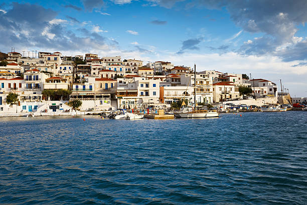 istock Batsi village, Andros. 610849456