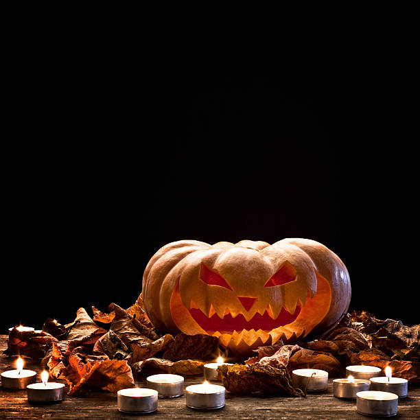 istock halloween pumpkin in the dark 610850426