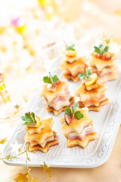 istock Starhaped holiday Appetizers. 610856380