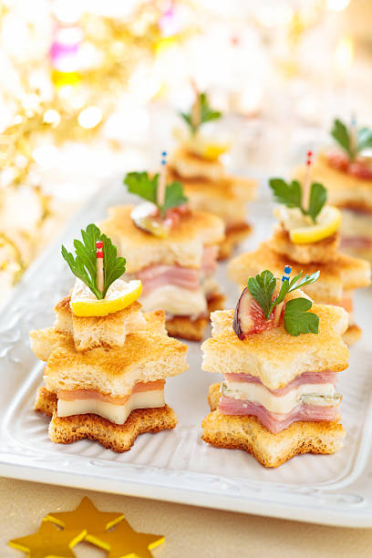 istock Starhaped holiday Appetizers. 610856396