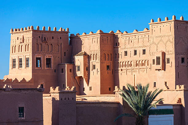 Taourirt Kasbah, Ouarzazate The Taourirt Kasbah in Ouarzazate in Morocco is one of the most impressive monuments in Morocco. ksar stock pictures, royalty-free photos & images