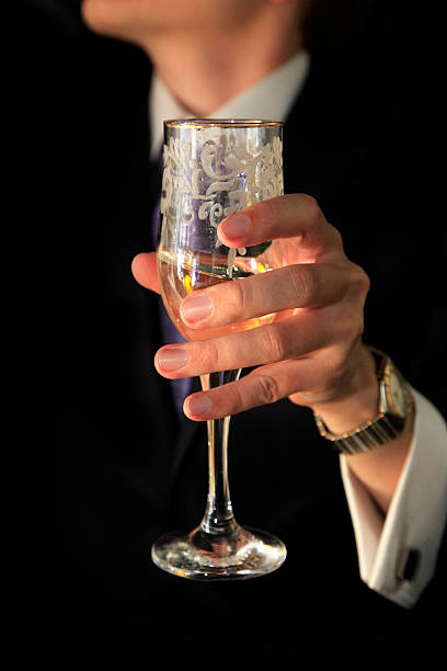 istock Glass of champagne 610858022