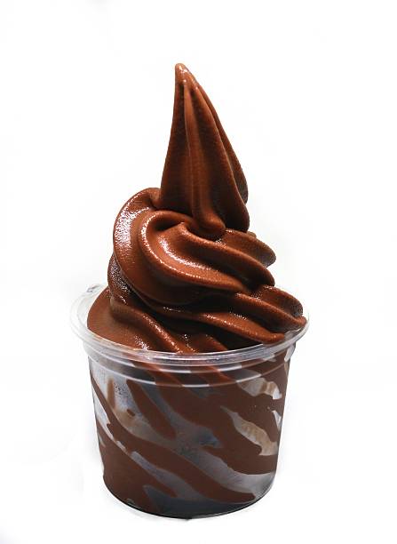 istock soft serve ice cream in a cup with topping 610858958