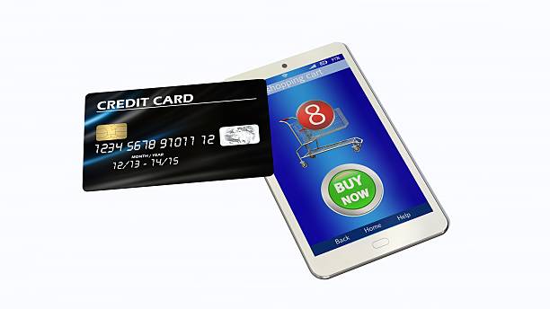istock Smart phone with credit Card - mobile payment concept 610865582