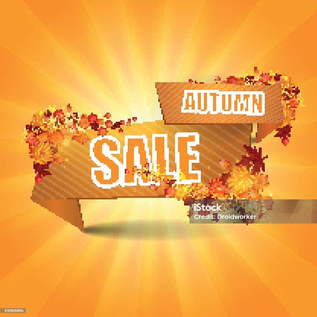 Fall Abstract Vector Autumn Abstract Background Designvector Eps 10 Stock Illustration ...