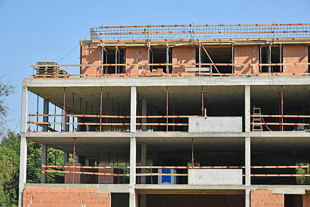 istock Construction of a new office building 610866888