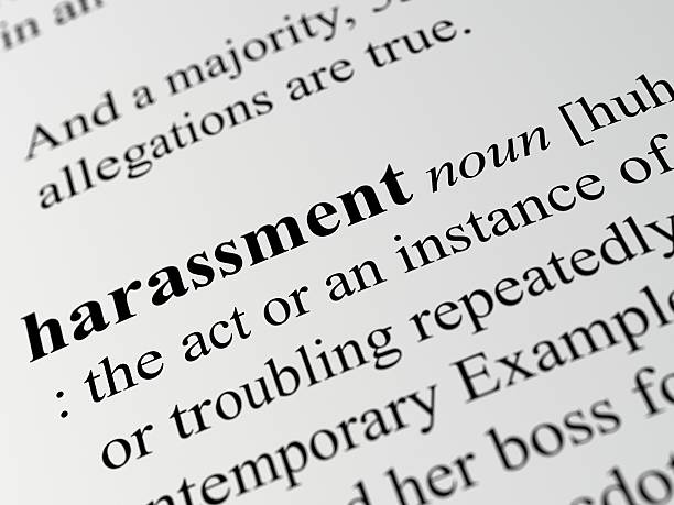harassment stock photo