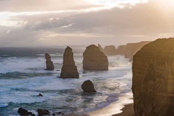 istock Twelve apostles at Great Ocean Road, Melbourne, Australia 610868940