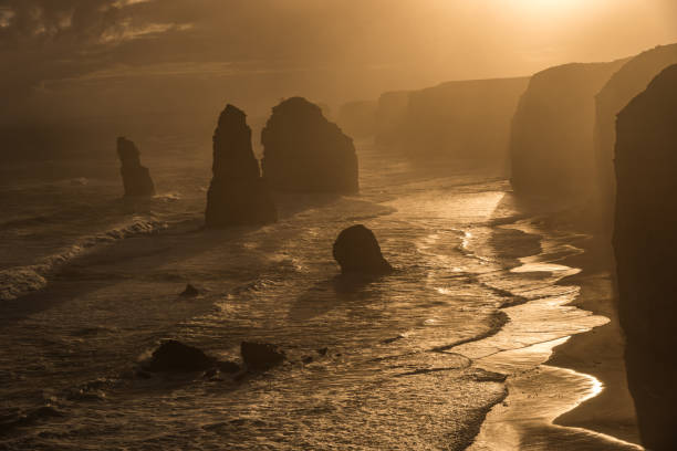 istock Twelve apostles at Great Ocean Road, Melbourne, Australia 610869714