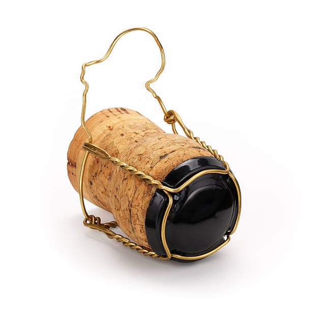 istock Champagne cork, contains clipping path. 610870662