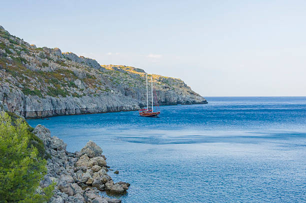 istock Bay in Faliraki Rhodes 610871634