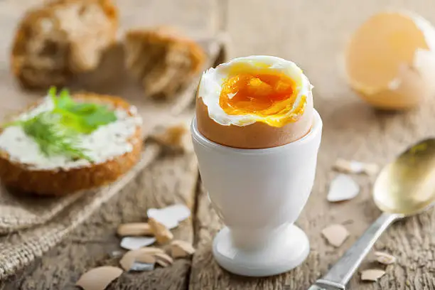 Photo of Perfect soft boiled egg for breakfast