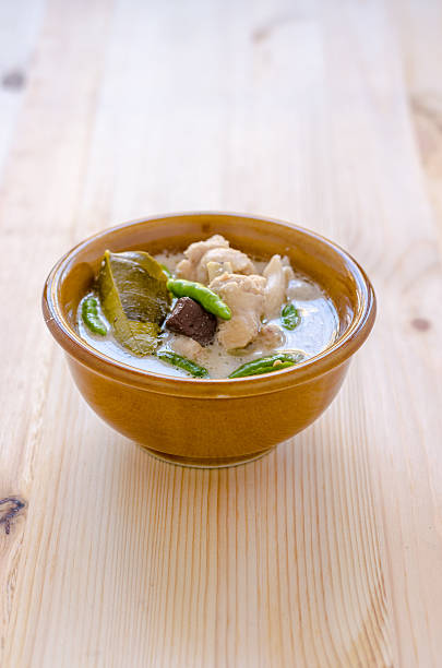 istock Thai Chicken Soup in Coconut Milk (Tom Kha Gai) 610873882