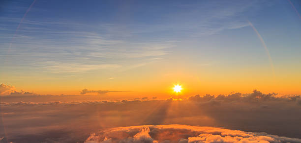 istock Sunrise a very misty morning 610875108
