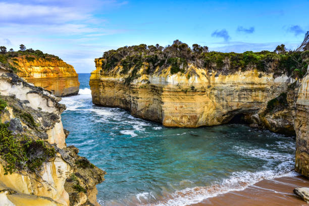 istock Loch Ard Gorge at Great Ocean Road, Australia 610875124