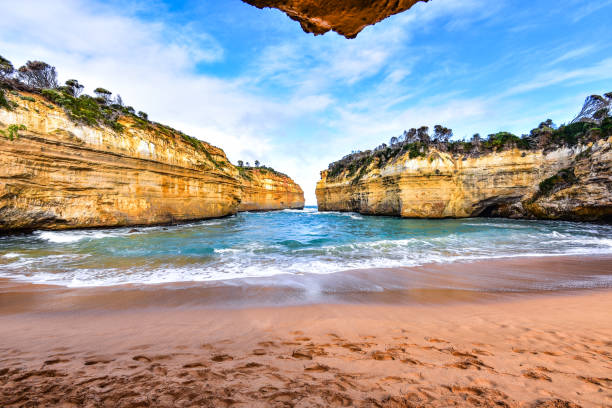 istock Loch Ard Gorge at Great Ocean Road, Australia 610875460