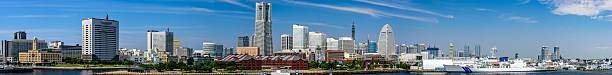 Yokohama Minato Mirai cityscape stock photo