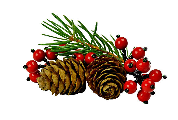 istock Little festive composition of natural materials. Isolated, without shadows 610883028