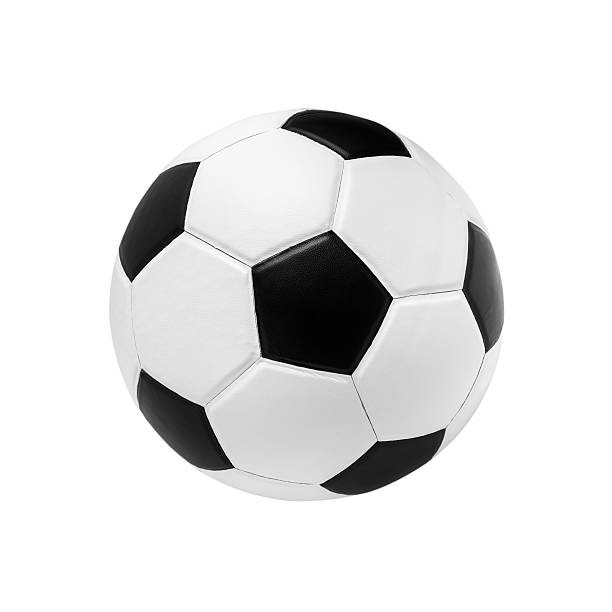 istock soccer ball closeup image. soccer ball on isolated. 610883576