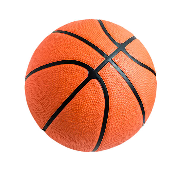 istock Basketball ball over white background. 610883880