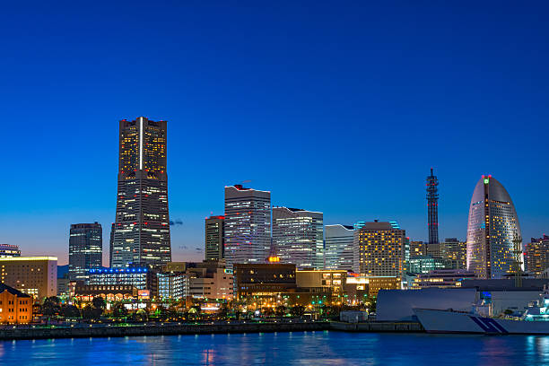 istock Yokohama Minato Mirai Nightscape 610946478