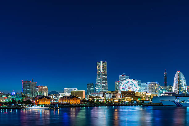 istock Yokohama Minato Mirai Nightscape 610946554
