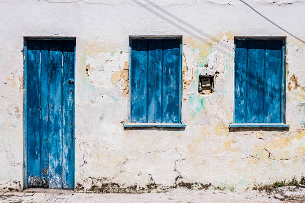 Ancient house stock photo