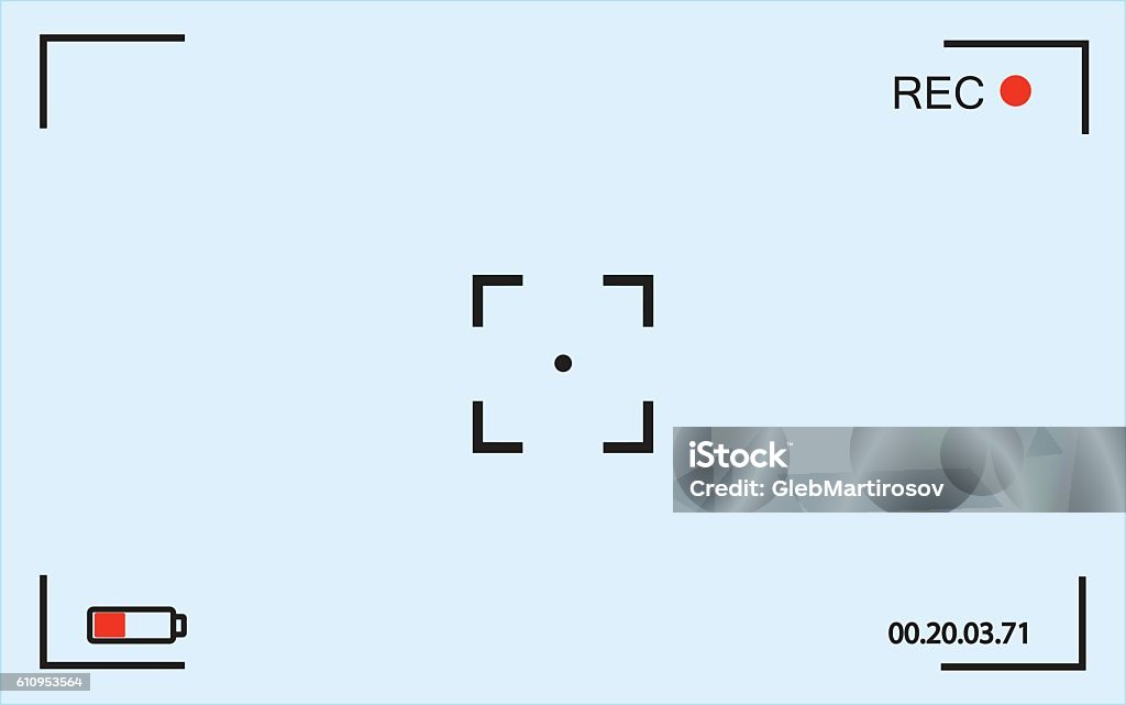 Recording Camera Graphics Camera Recording Screen Illustration Technology Background Stock ...